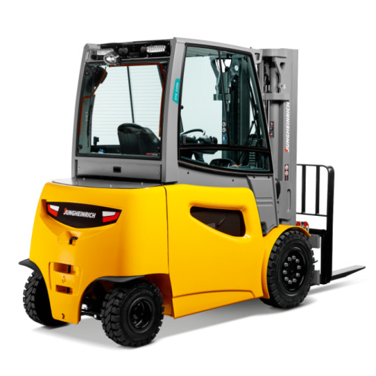 EFG 550 GE 180 450 ZT - Empilhadeira Contrabalançada Elétrica Seminova | FN569112