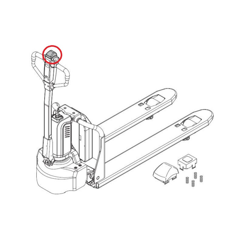 Comprar peça para transpaleteira elétrica. Peça direto do fabricante.