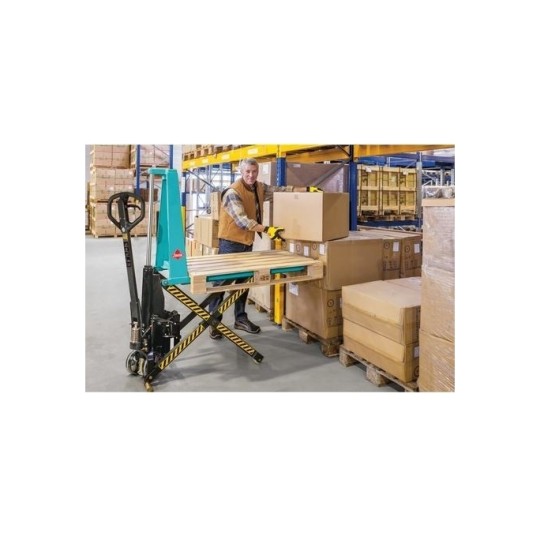 Transpaleteira pantográfica elétrica Ameise 1000 kg - TKX 10e 1150 x 685 mm (PBR) | 19671800