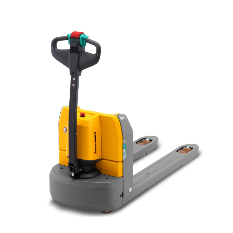 KIT 12 Transpaleteiras elétricas Jungheinrich 1500 kg - LÍTIO - AME 15 1150 x 680 mm (Palete PBR)