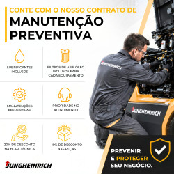 Serviço de Manutenção Preventiva - Empilhadeiras Retráteis  Elétricas