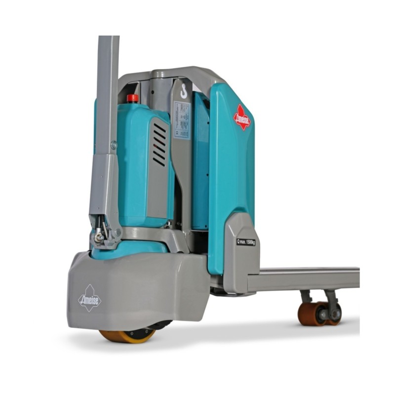 KIT RMCC MAQUINAS E EQUIPAMENTOS LTDA Transpaleteira elétrica Ameise® 1500 kg - PTE 15Li 1150 x 685 mm (Palete PBR)