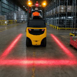 SAFETY ZONE - Luz de Led Vermelho