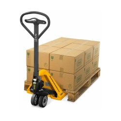 Paleteira Manual Jungheinrich para transportar até 2.2t de mercadorias. Compra online.