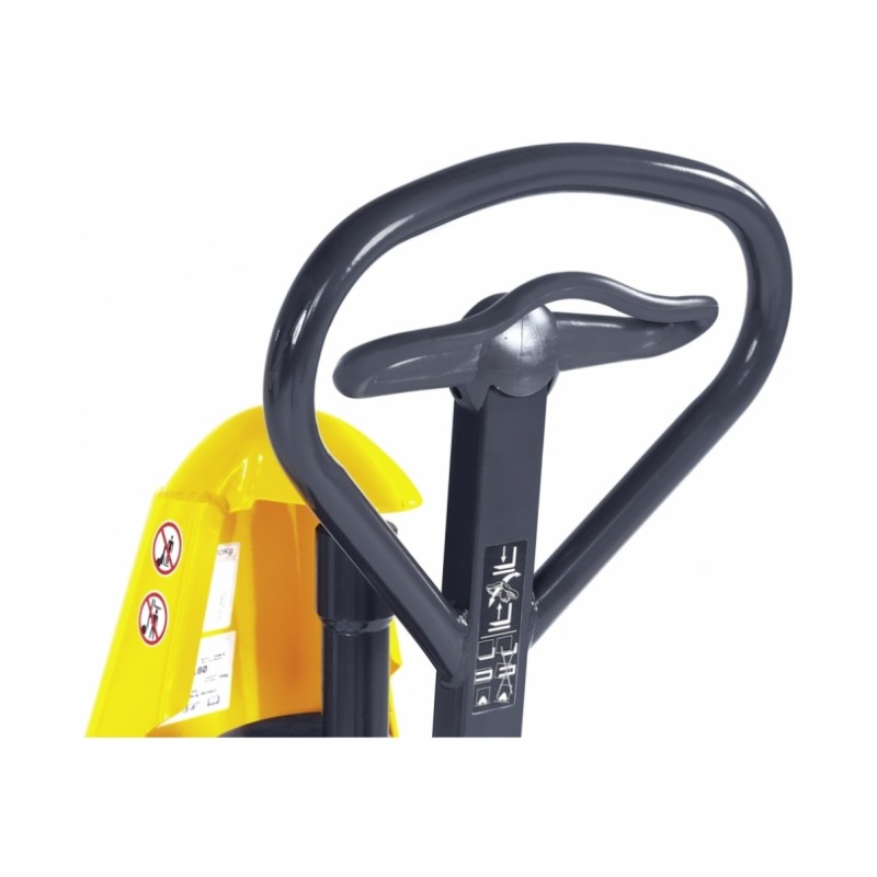 Transpaleteiras Manuais com Elevação para uso diário.