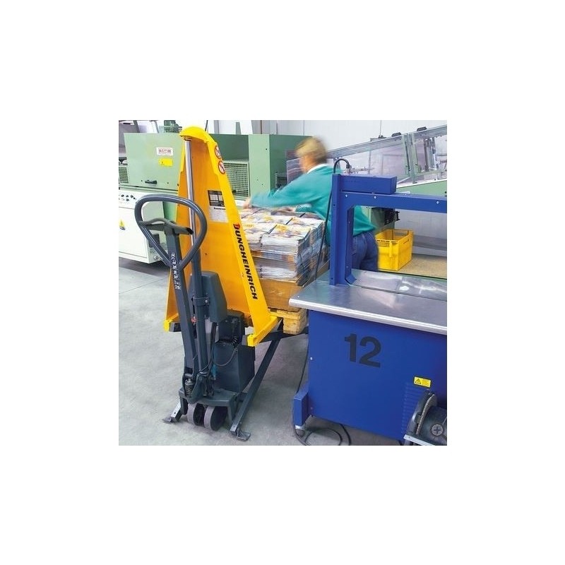 Transpaleteiras Manuais com Elevação para uso diário.