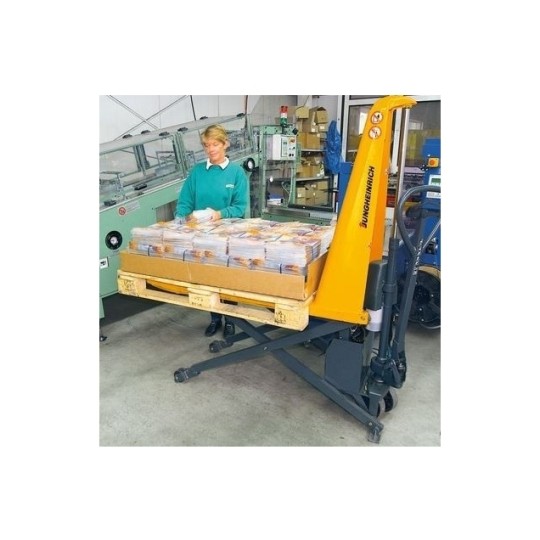 Transpaleteiras Manuais com Elevação para uso diário.