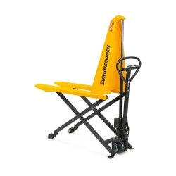 Transpaleteira pantográfica  Jungheinrich 1000 kg - 680x1150 mm (PBR)