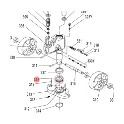 Peças Transpaleteira manual TK - Ameise