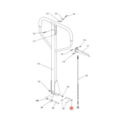 Peças Transpaleteira manual TK - Ameise