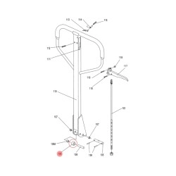 Peças Transpaleteira manual TK - Ameise