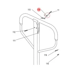 Peças Transpaleteira manual TK - Ameise